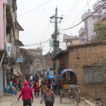 Spaziergang durch Katmandu