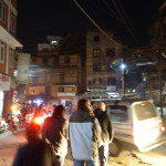 Spaziergang in Katmandu